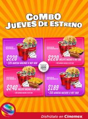 Ofertas de Ocio en Reynosa | Ofertas Increíbles! de Cinemex | 17/1/2023 - 31/1/2023