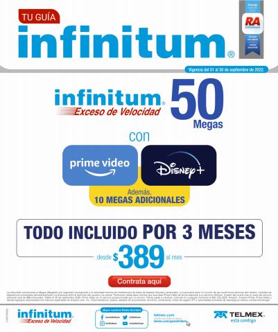 Ofertas de Electrónica y Tecnología en Ciudad Hidalgo (MICH) | Tu Guía Infinitum Septiembre de Telmex | 2/9/2022 - 30/9/2022
