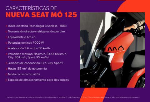 Catálogo Seat en Chihuahua | Mo 125  | 8/6/2022 - 31/12/2022