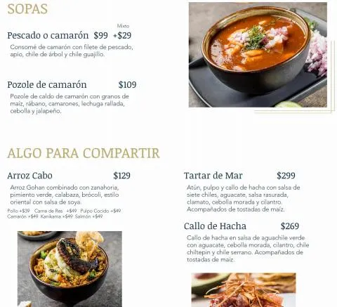 Catálogo Cabo Grill | Menú | 17/3/2023 - 30/6/2023