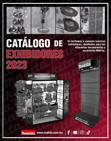 Catálogo Makita en Santiago de Querétaro | Catálogo de Exhibidores 2023 | 5/6/2023 - 31/12/2023