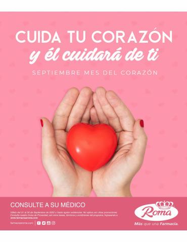 Catálogo Farmacias Roma | Cuida tu Corazón y él Cuidará de tí | 7/9/2022 - 30/9/2022