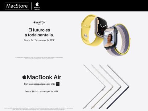 Ofertas de Electrónica y Tecnología en Morelia | Ofertas Increíbles! de MacStore | 25/7/2022 - 31/8/2022