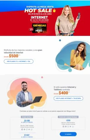 Catálogo Megacable en Gómez Palacio | Hot Sale! | 31/5/2023 - 6/6/2023
