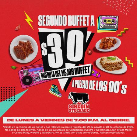 Ofertas de Restaurantes en San Nicolás de los Garza | Ofertas Increíbles! de Sirloin Stockade | 12/9/2022 - 30/9/2022