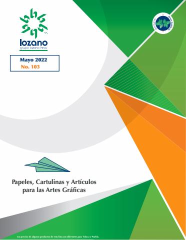 Ofertas de Librerías y Papelerías en Gustavo A Madero | Listas de precios General de Papelerías Lozano Hermanos | 17/5/2022 - 31/5/2022