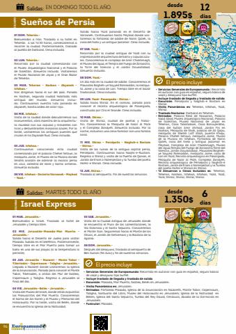 Oferta en la página 20 del catálogo Ofertas Europamundo de Europamundo