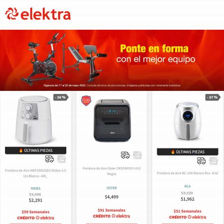 Catálogo Elektra en Santiago de Querétaro | Ofertas Increíbles | 17/5/2022 - 22/5/2022