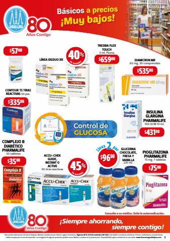 Oferta en la página 4 del catálogo Boletín Noviembre de Farmacias Guadalajara