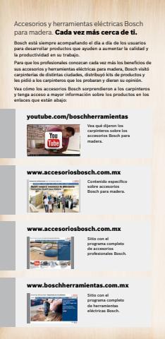 Catálogo Bosch | Herramientas Electricas Accesorios Madera | 11/7/2022 - 10/10/2022