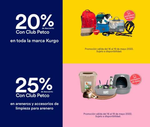 Catálogo Petco en Tepatitlán de Morelos | Promos semanales | 16/5/2022 - 19/5/2022