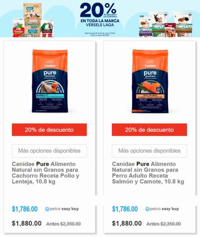 Catálogo Petco en Ciudad de México | Ofertas Increíbles! | 24/3/2023 - 26/3/2023
