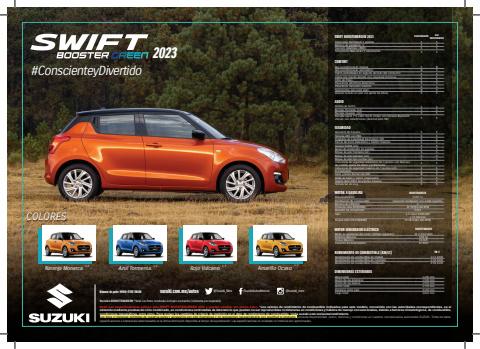Catálogo Suzuki | Suzuki Swift Booster Green | 30/7/2022 - 31/12/2022