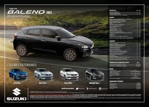 Catálogo Suzuki en Ciudad de México | Baleno 23 | 30/12/2022 - 31/12/2023
