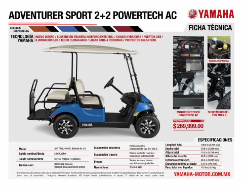 Catálogo Yamaha | Adevnture Sport | 3/5/2022 - 31/7/2022