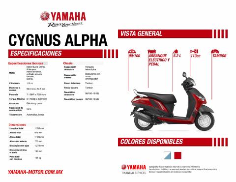 Ofertas de Autos, Motos y Repuestos en Naucalpan (México) | Scooters de Yamaha | 1/8/2022 - 31/12/2022