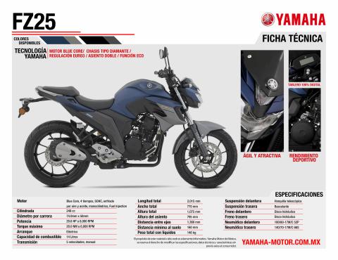 Catálogo Yamaha en Ciudad Obregón | Street  | 2/1/2023 - 30/6/2023