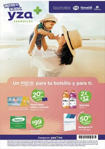Catálogo Farmacias YZA en San Andrés Tuxtla | Catálogo Farmacias YZA | 26/5/2023 - 21/6/2023