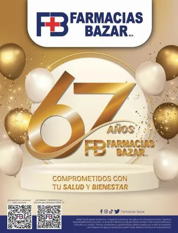 Catálogo Farmacias Bazar | 67 años Farmacias Bazar | 6/6/2023 - 30/6/2023