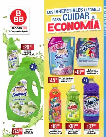 Catálogo Tiendas 3B en Ciudad de México | Volante Temporal Junio | 1/6/2023 - 30/6/2023