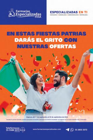 Catálogo Farmacias Especializadas en Ciudad de México | Boletin Septiembre 2022 | 2/9/2022 - 30/9/2022