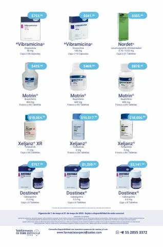 Catálogo Farmacias Especializadas en Tijuana | Boletin Mayo | 3/5/2023 - 31/5/2023