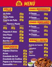 Ofertas de Restaurantes en Xochimilco | Menú de El Pollo Loco | 2/2/2023 - 31/3/2023