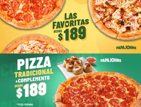 Catálogo Papa Johns pizza | Ofertas Increíbles | 9/6/2022 - 7/8/2022
