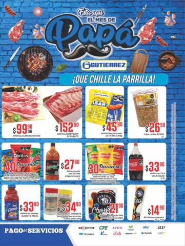 Ofertas de Hiper-Supermercados en Ciudad Nezahualcóyotl | Ofertas Super Gutierrez de Super Gutierrez | 20/6/2022 - 30/6/2022