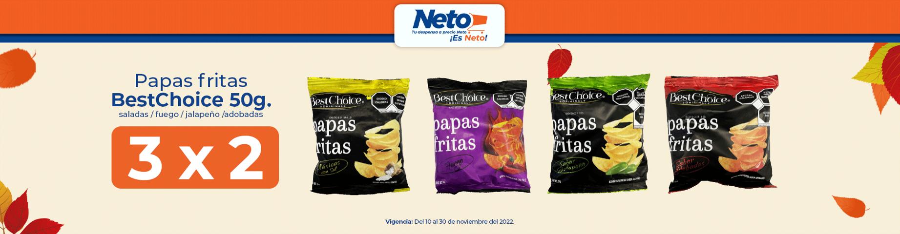 Ofertas de Hiper-Supermercados en San Cristóbal de las Casas | Ofertas Tiendas Neto de Tiendas Neto | 10/11/2022 - 30/11/2022