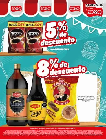 Catálogo Zorro en Santiago de Querétaro | Para Puestos Fondas y Más | 25/5/2023 - 6/6/2023