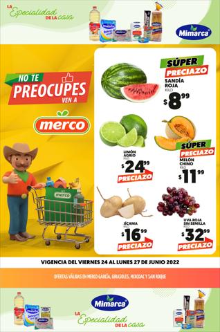 Catálogo Merco en San Nicolás de los Garza | Folleto Merco | 24/6/2022 - 27/6/2022