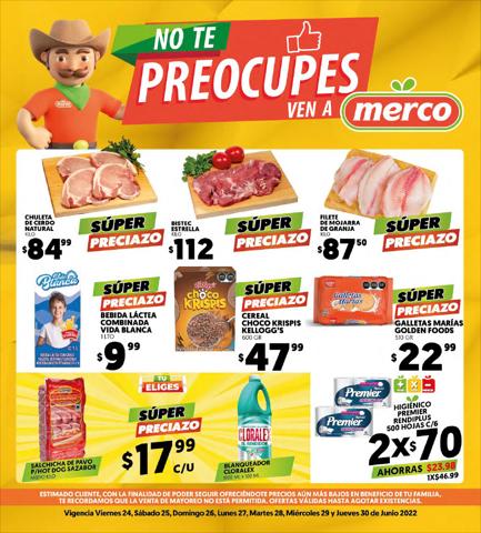 Catálogo Merco en Saltillo | Folleto Merco | 24/6/2022 - 27/6/2022