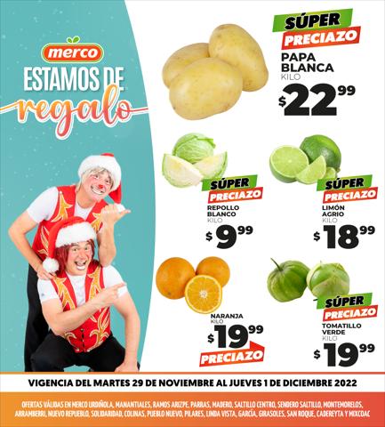 Catálogo Merco en Saltillo | Folleto Merco | 29/11/2022 - 1/12/2022