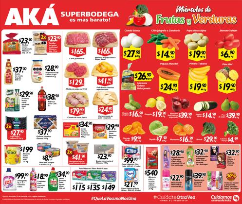 Ofertas de AKÁ Superbodega en el catálogo de AKÁ Superbodega ( Vence hoy)