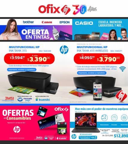 Catálogo Ofix en Ciudad de México | Ofix Ofertas | 11/5/2022 - 15/5/2022