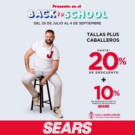 Catálogo Sears en Mérida | Back to school | 25/7/2022 - 31/8/2022