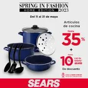Ofertas de Tiendas Departamentales en Cozumel | Spring in Fashion de Sears | 22/5/2023 - 31/5/2023