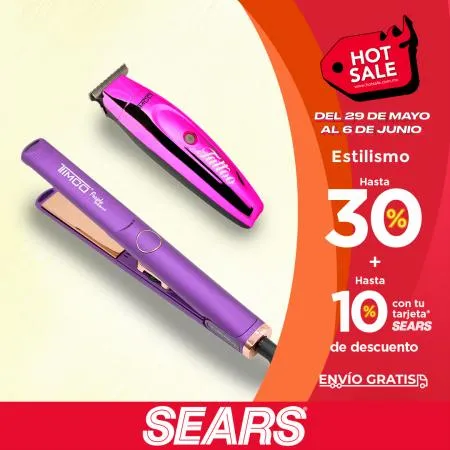 Catálogo Sears en Santiago de Querétaro | Hot Sale! | 30/5/2023 - 6/6/2023