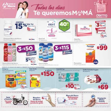 Ofertas de Farmacias y Salud en San Miguel de Allende | Folleto Tradicional Mayo 2022 de Farmacias del Ahorro | 4/5/2022 - 31/5/2022