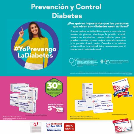 Ofertas de Farmacias y Salud en Ramos Arizpe | Folleto Diabetes Agosto 2022 de Farmacias del Ahorro | 1/8/2022 - 31/8/2022