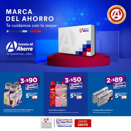 Ofertas de Farmacias y Salud en Matehuala | Folleto Marca del Ahorro Agosto 2022 de Farmacias del Ahorro | 1/8/2022 - 31/8/2022