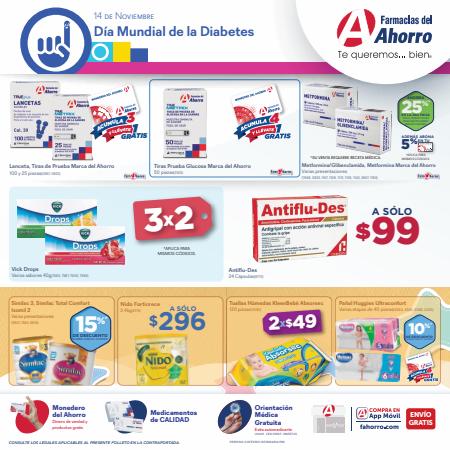 Ofertas de Farmacias y Salud en Tláhuac | Folleto Tradicional Noviembre 2022 de Farmacias del Ahorro | 1/11/2022 - 30/11/2022