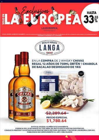Catálogo La Europea en Ciudad de México | Ofertas La Europea | 28/3/2023 - 9/4/2023