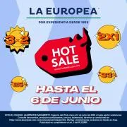 Ofertas de Hiper-Supermercados en San Miguel de Allende | Ofertas Hot Sale La Europea de La Europea | 1/6/2023 - 6/6/2023