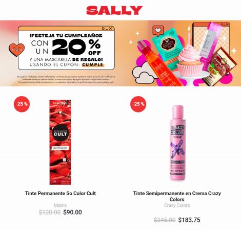 Ofertas de Perfumerías y Belleza en Valle de Chalco Solidaridad | Ofertas Increíbles! de Sally Beauty | 19/9/2022 - 30/9/2022