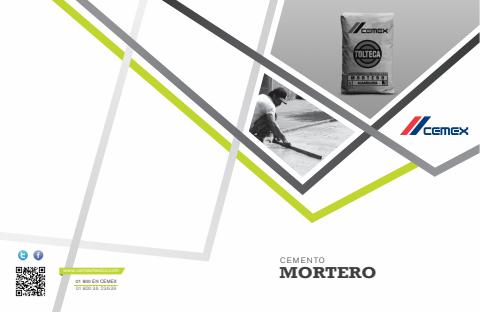 Catálogo Cemex en Monterrey | MORTERO | 7/4/2022 - 6/7/2022
