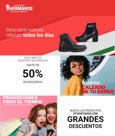 Ofertas de Ropa, Zapatos y Accesorios en Cuauhtémoc (CDMX) | Ofertas Increíbles de Zapaterías 3 Hermanos | 23/9/2022 - 30/9/2022