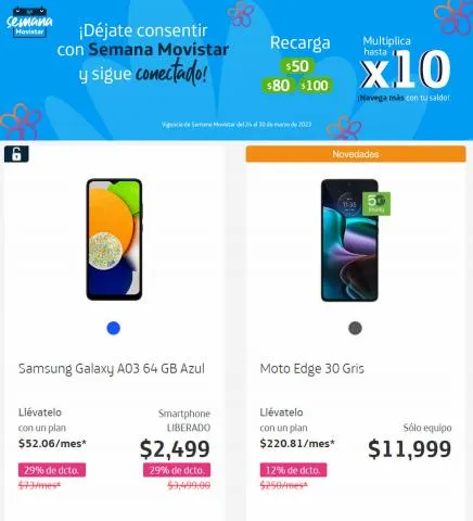Catálogo Movistar en Ciudad de México | Ofertas Increíbles | 30/3/2023 - 13/4/2023