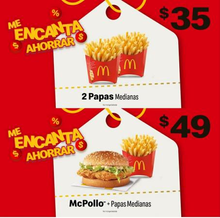 Ofertas de Restaurantes en Ciudad López Mateos | Me encanta ahorrar de McDonald's | 13/6/2022 - 3/7/2022